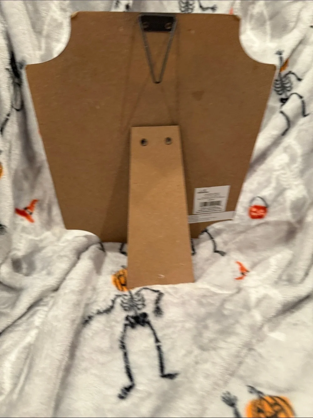 Let's Go Ghouls Ghost Wall Sign - Orange
